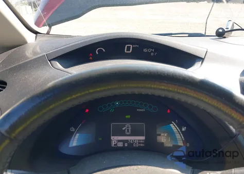 2015 Nissan Leaf Sl from USA, damaged, VIN 1N4AZ0CP1FC305619